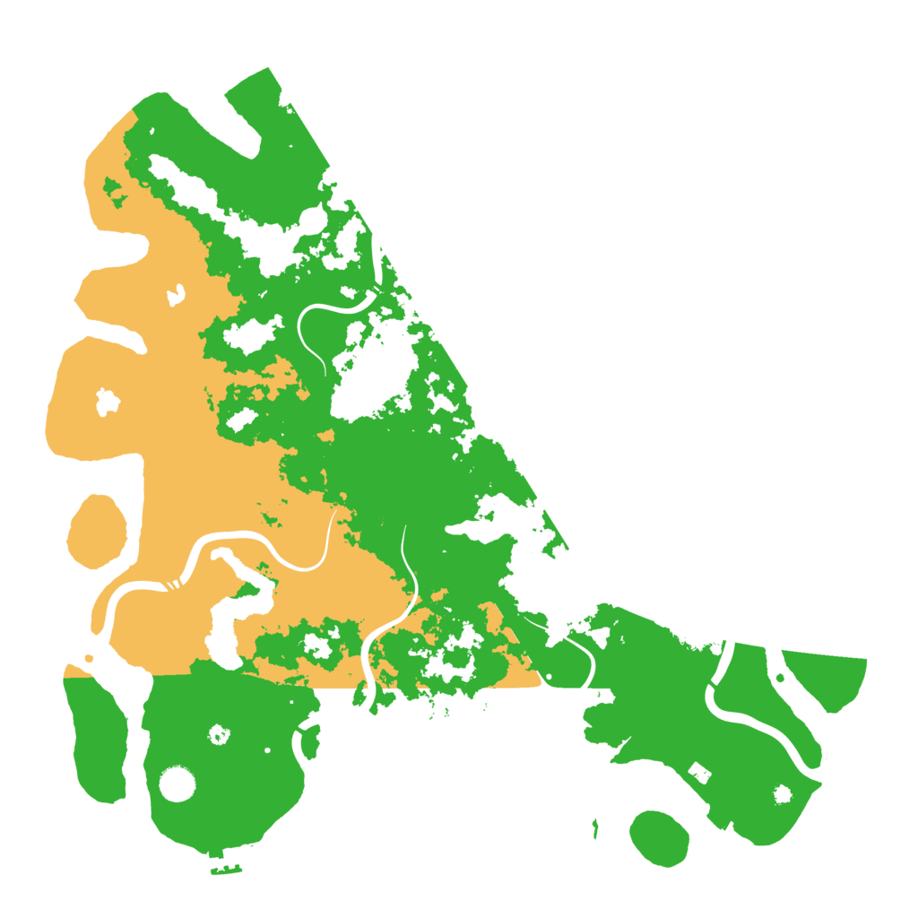 Biome Rust Map: Procedural Map, Size: 4500, Seed: 796269861