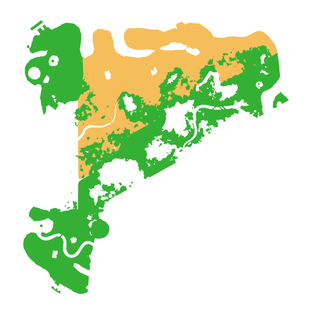 Biome Rust Map: Procedural Map, Size: 4500, Seed: 1573926778