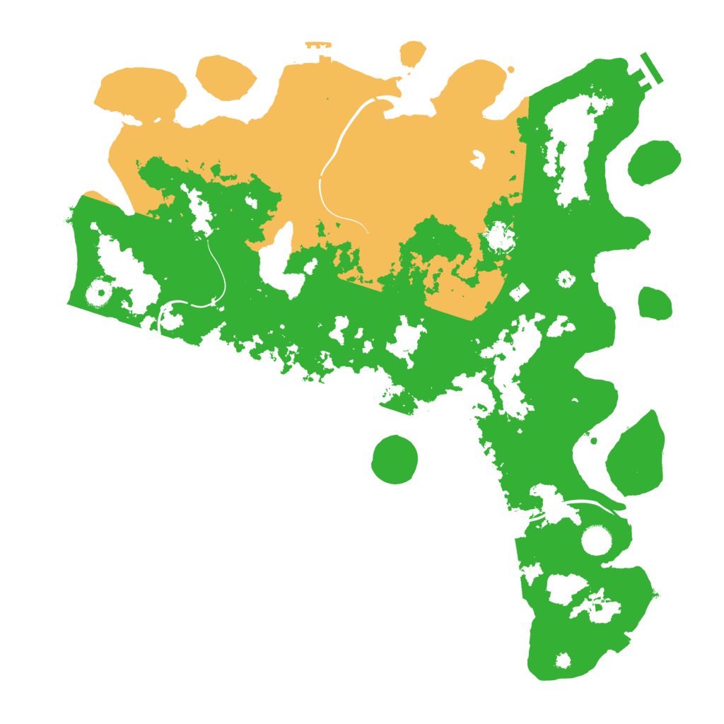 Biome Rust Map: Procedural Map, Size: 4250, Seed: 3705046