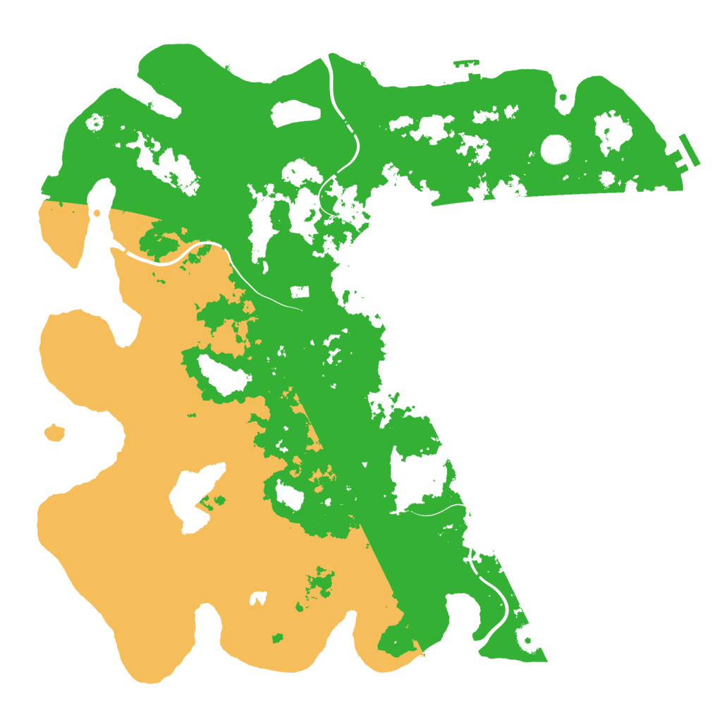 Biome Rust Map: Procedural Map, Size: 4250, Seed: 1732205276