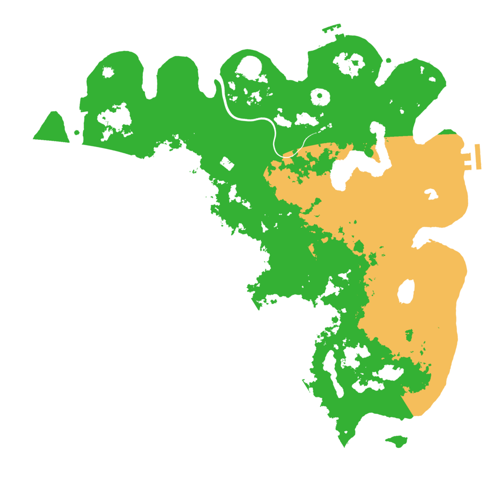 Biome Rust Map: Procedural Map, Size: 4000, Seed: 1781861188