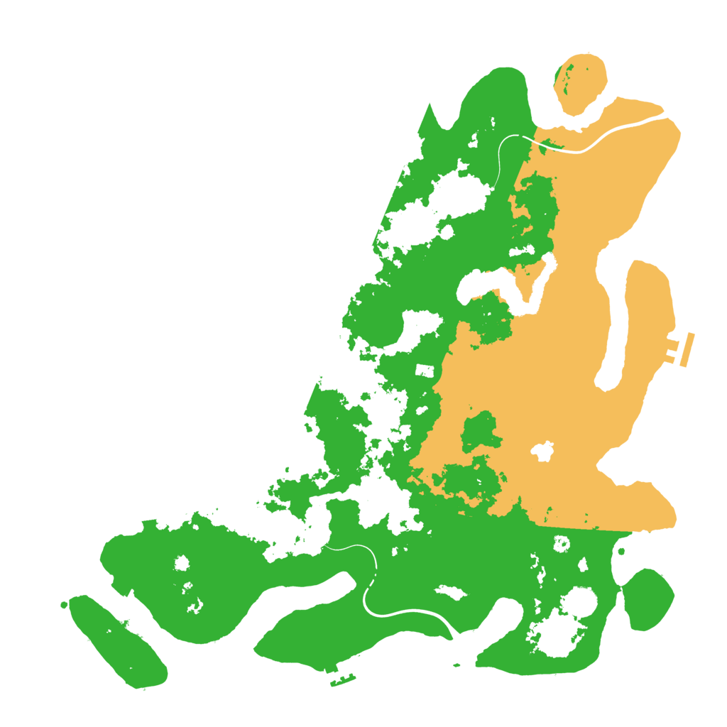 Biome Rust Map: Procedural Map, Size: 4250, Seed: 1892441772