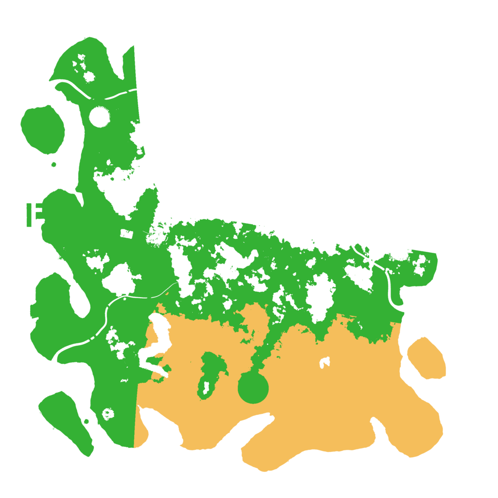 Biome Rust Map: Procedural Map, Size: 4250, Seed: 970426395