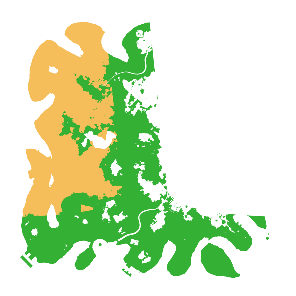 Biome Rust Map: Procedural Map, Size: 4000, Seed: 1475886344