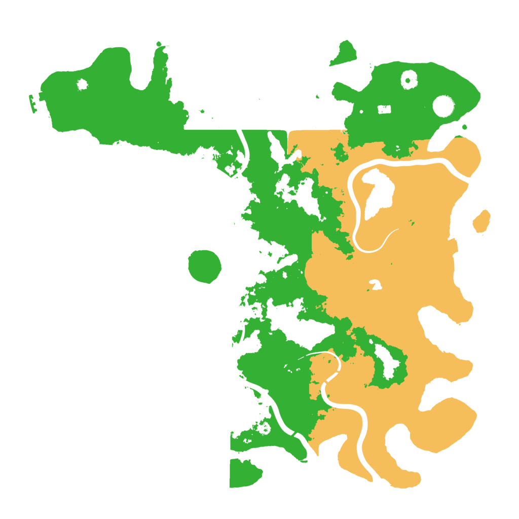 Biome Rust Map: Procedural Map, Size: 4250, Seed: 299819216