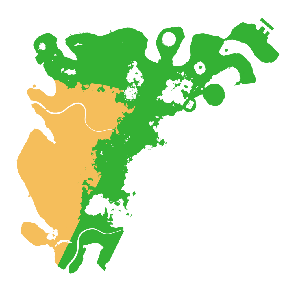 Biome Rust Map: Procedural Map, Size: 3750, Seed: 2060164848