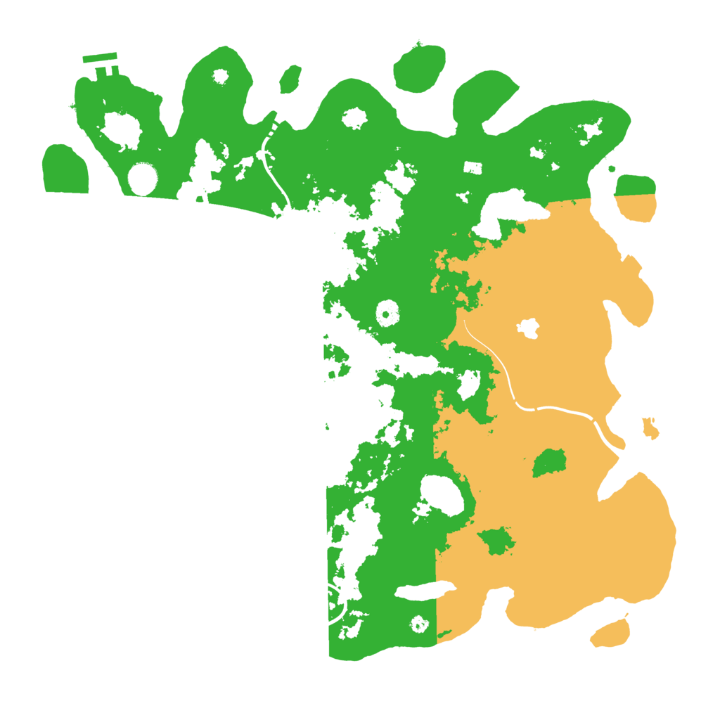 Biome Rust Map: Procedural Map, Size: 4250, Seed: 2104764625