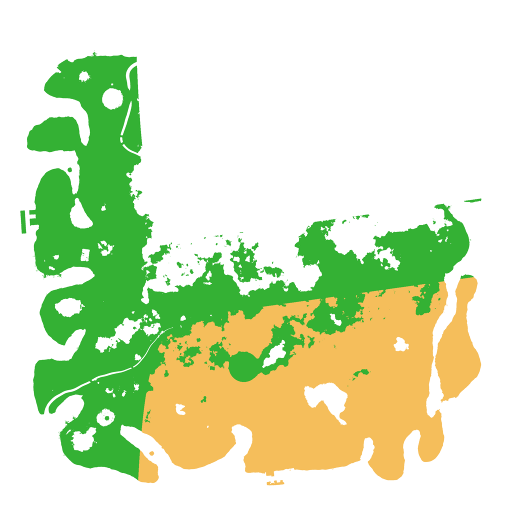 Biome Rust Map: Procedural Map, Size: 4500, Seed: 17004373