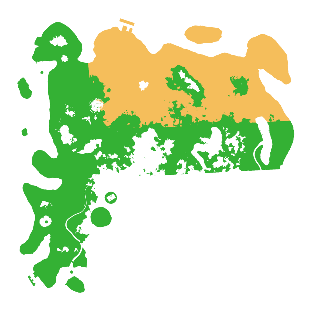 Biome Rust Map: Procedural Map, Size: 4250, Seed: 124597104