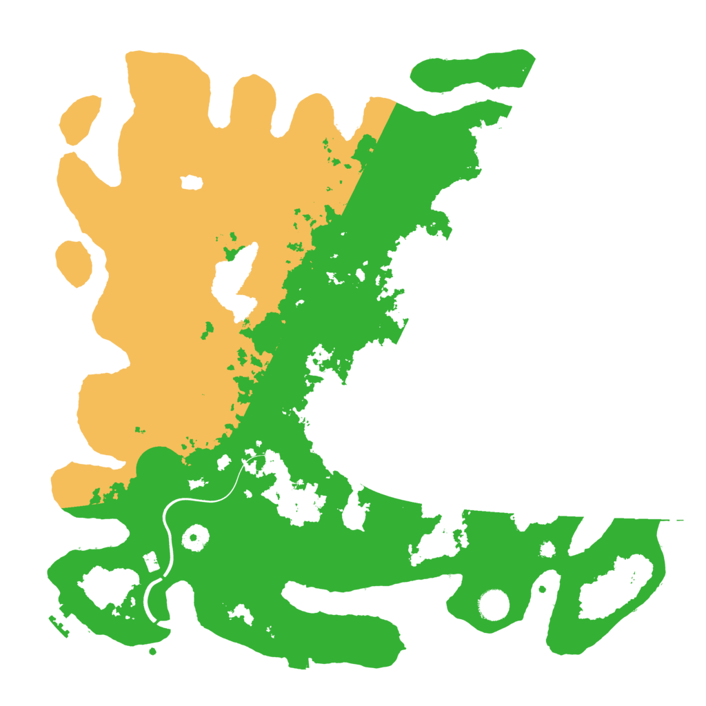 Biome Rust Map: Procedural Map, Size: 4000, Seed: 73486489