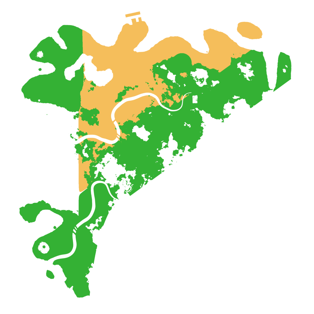 Biome Rust Map: Procedural Map, Size: 4250, Seed: 1073861039