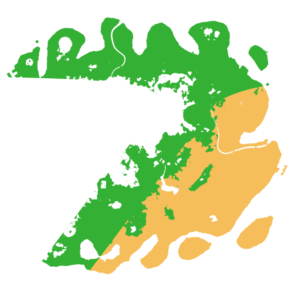 Biome Rust Map: Procedural Map, Size: 4000, Seed: 812758815