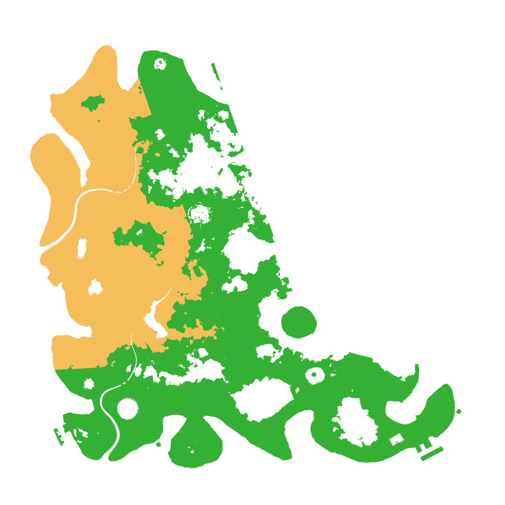 Biome Rust Map: Procedural Map, Size: 4250, Seed: 368462923