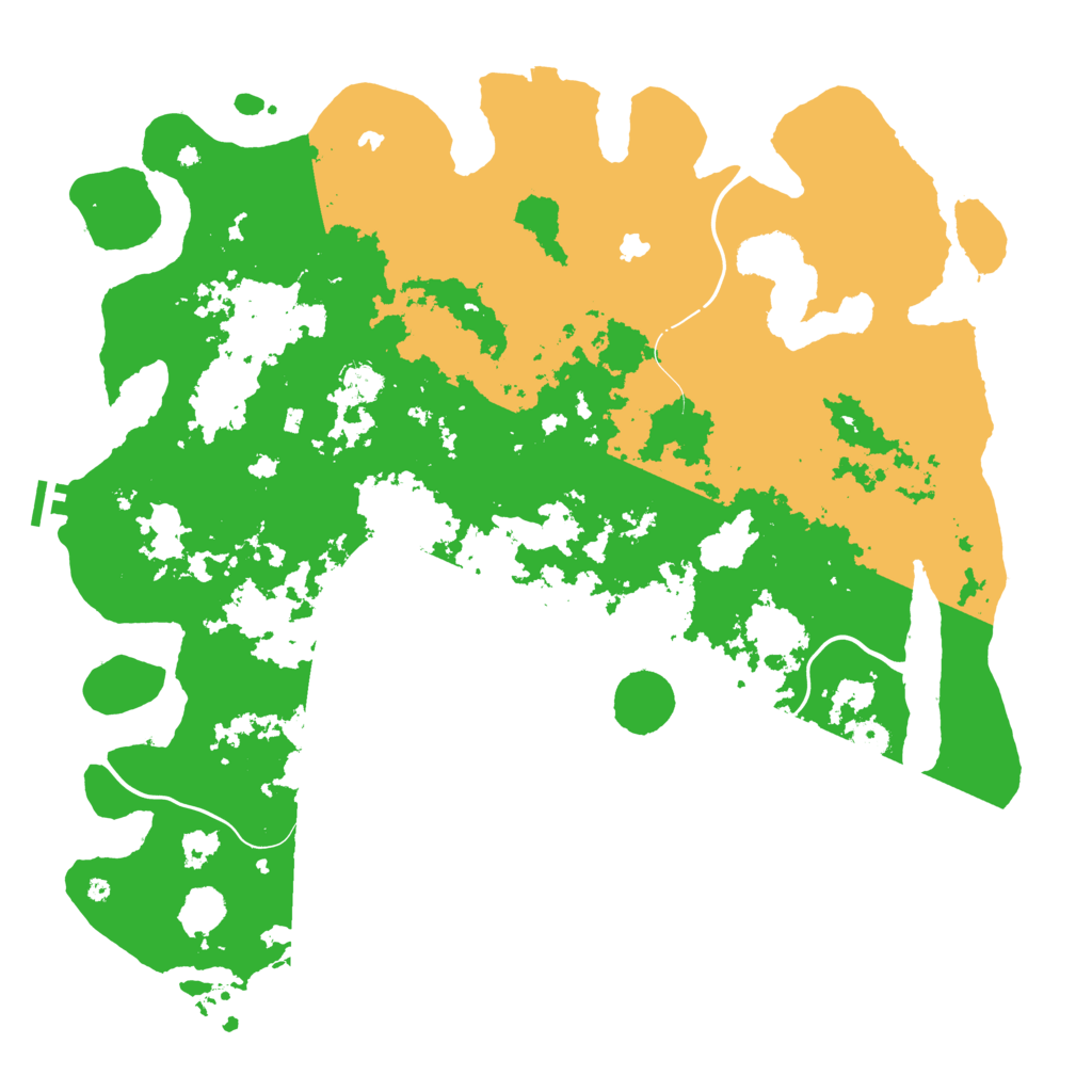 Biome Rust Map: Procedural Map, Size: 4800, Seed: 1825506826