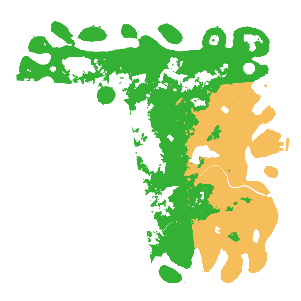 Biome Rust Map: Procedural Map, Size: 4500, Seed: 456735933