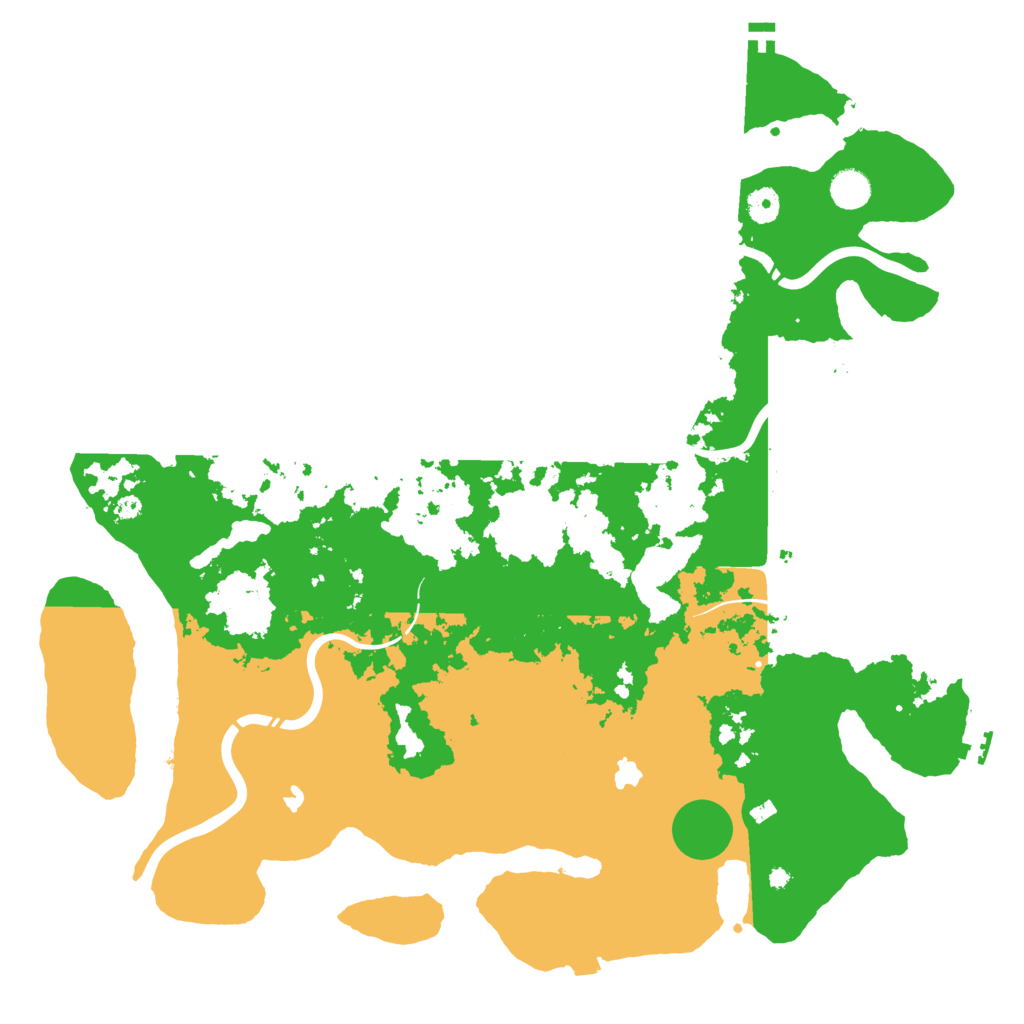 Biome Rust Map: Procedural Map, Size: 4500, Seed: 35637568