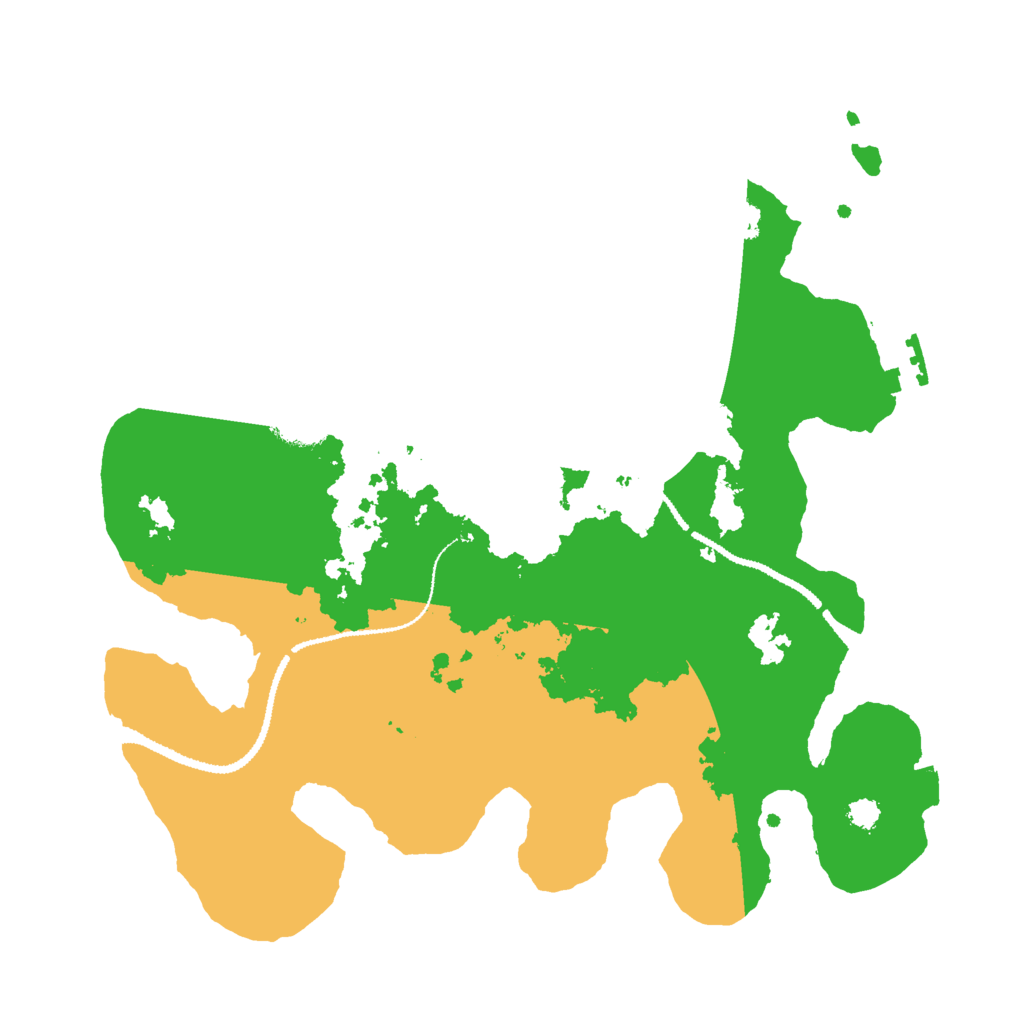 Biome Rust Map: Procedural Map, Size: 3000, Seed: 2110727389