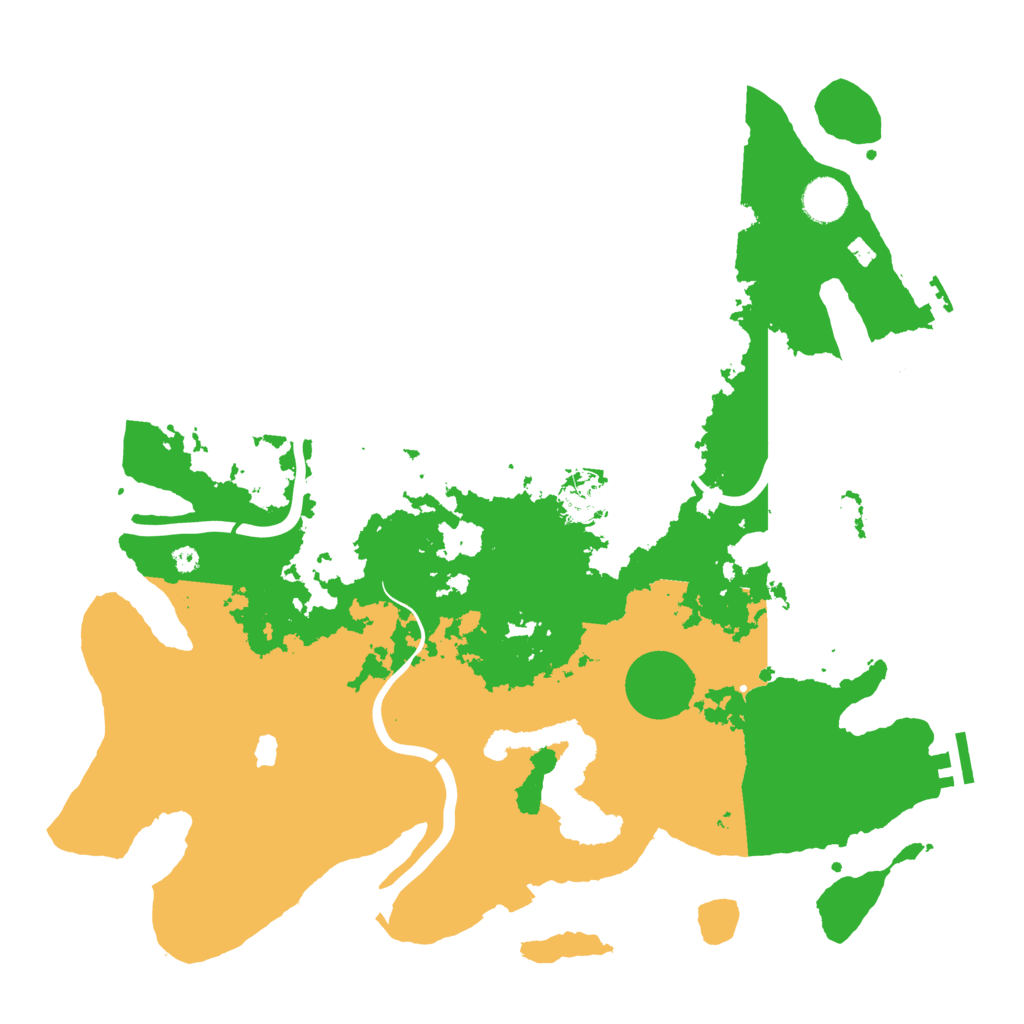 Biome Rust Map: Procedural Map, Size: 4000, Seed: 224084192