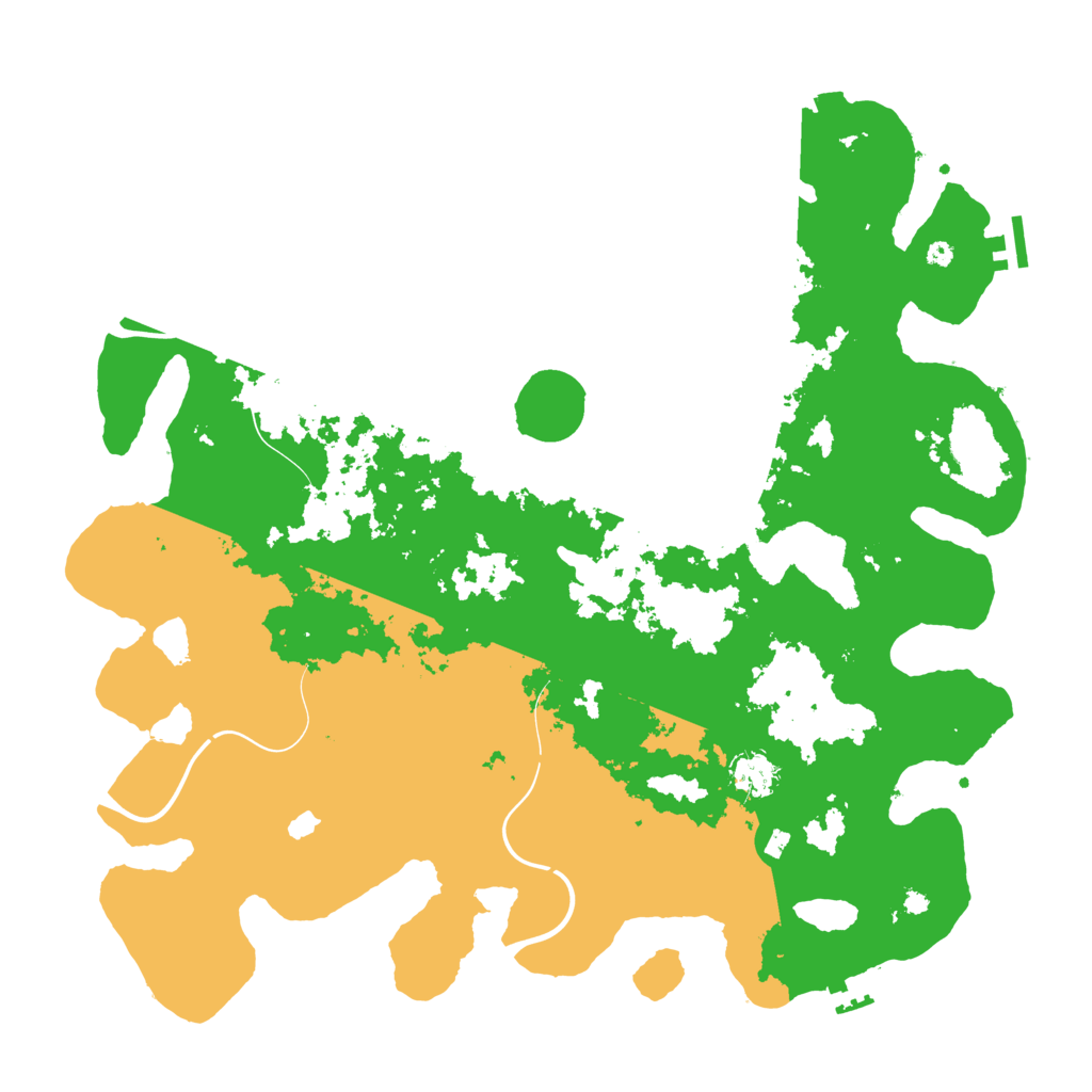 Biome Rust Map: Procedural Map, Size: 4250, Seed: 159263