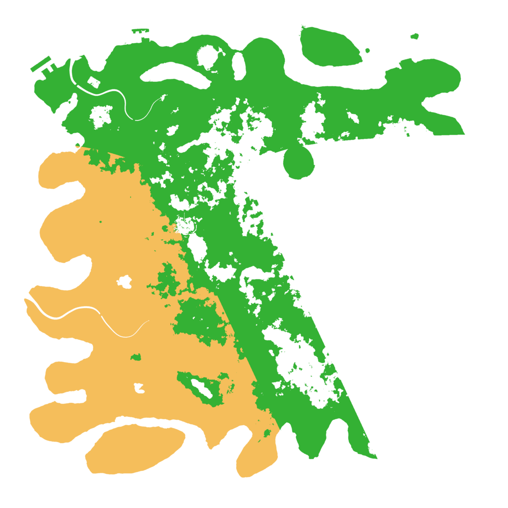 Biome Rust Map: Procedural Map, Size: 4500, Seed: 1793231006