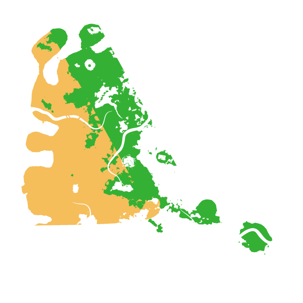 Biome Rust Map: Procedural Map, Size: 4333, Seed: 3042025