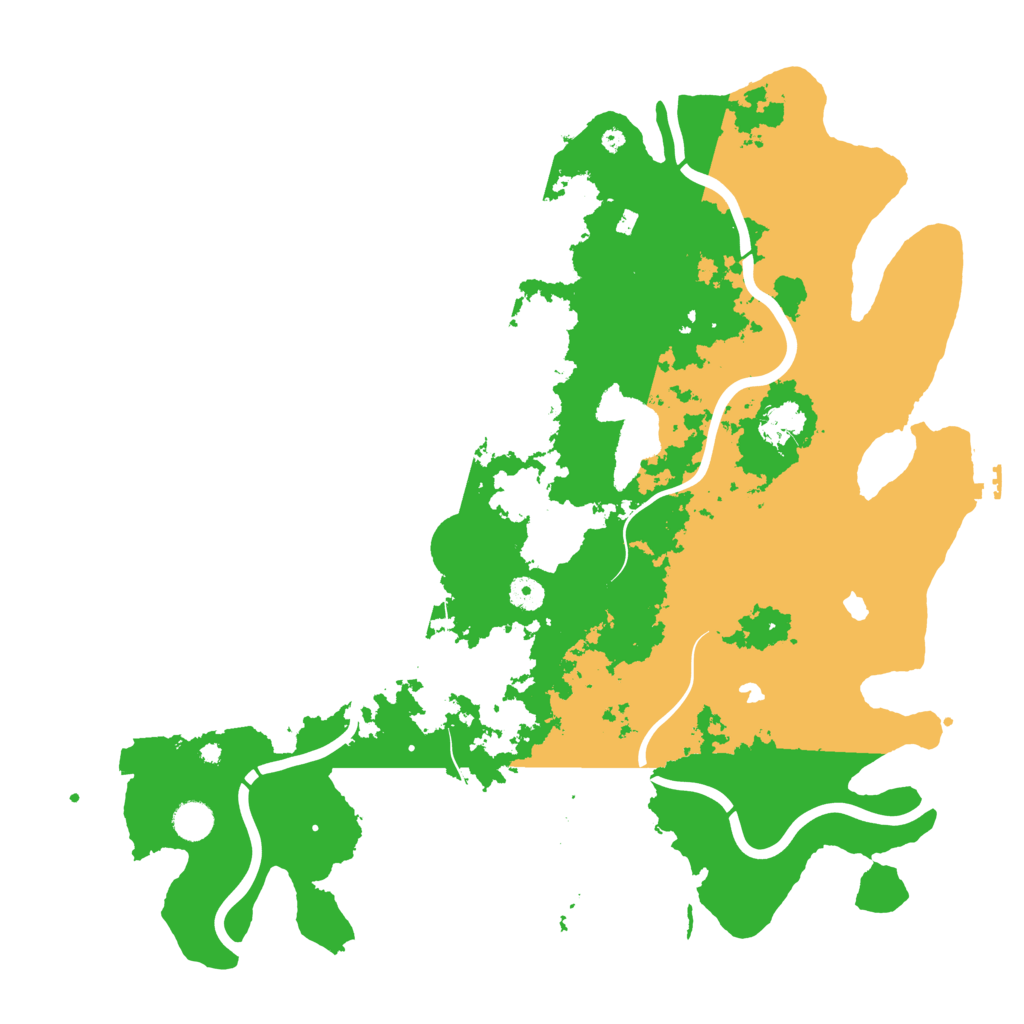Biome Rust Map: Procedural Map, Size: 4500, Seed: 1339
