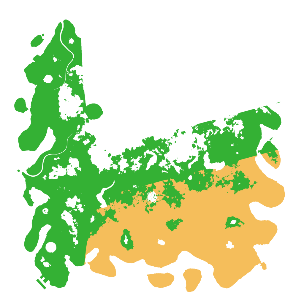 Biome Rust Map: Procedural Map, Size: 5000, Seed: 2485959