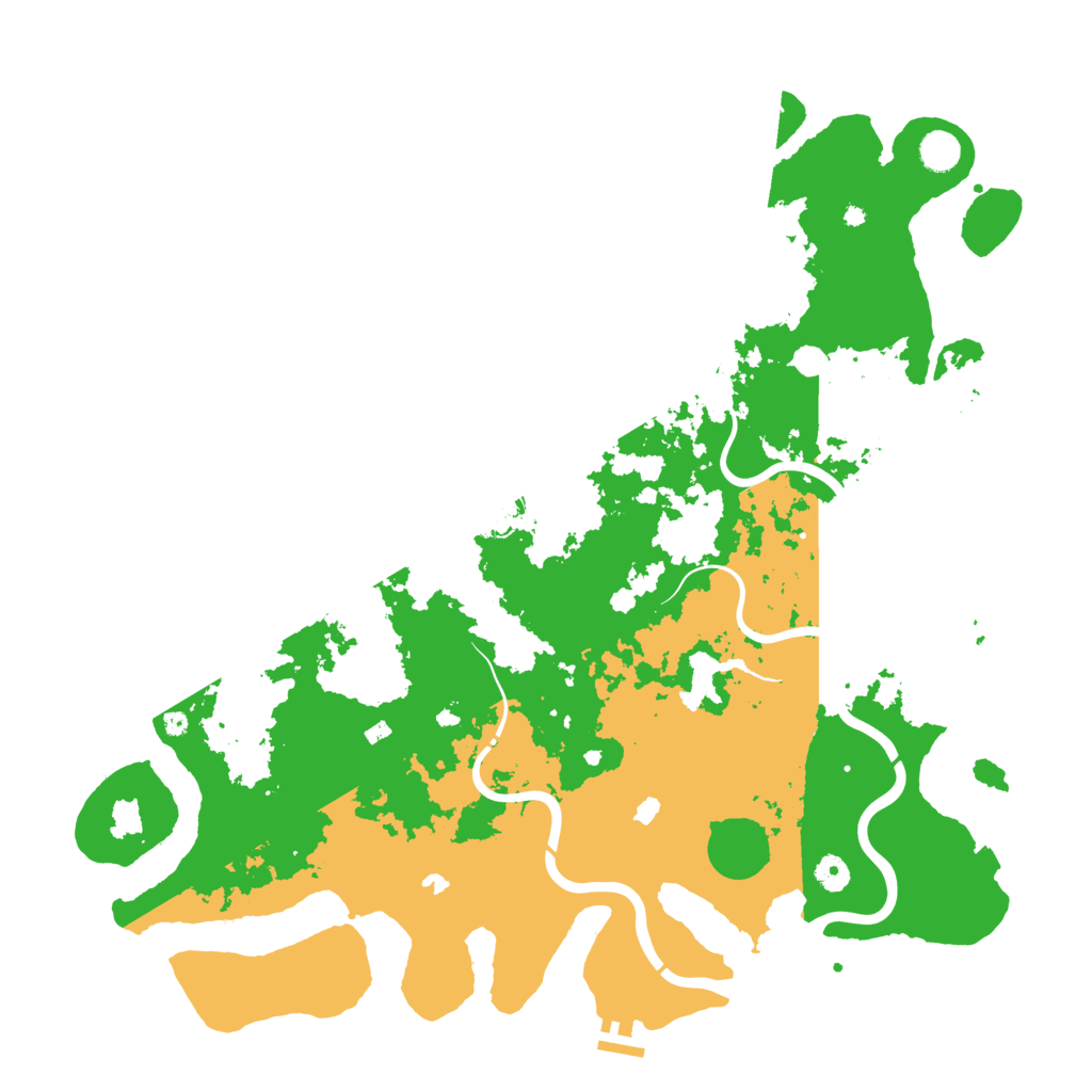 Biome Rust Map: Procedural Map, Size: 4700, Seed: 2017148575