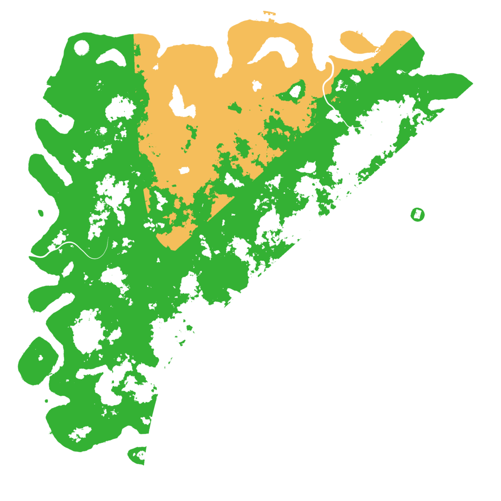 Biome Rust Map: Procedural Map, Size: 6000, Seed: 82017207