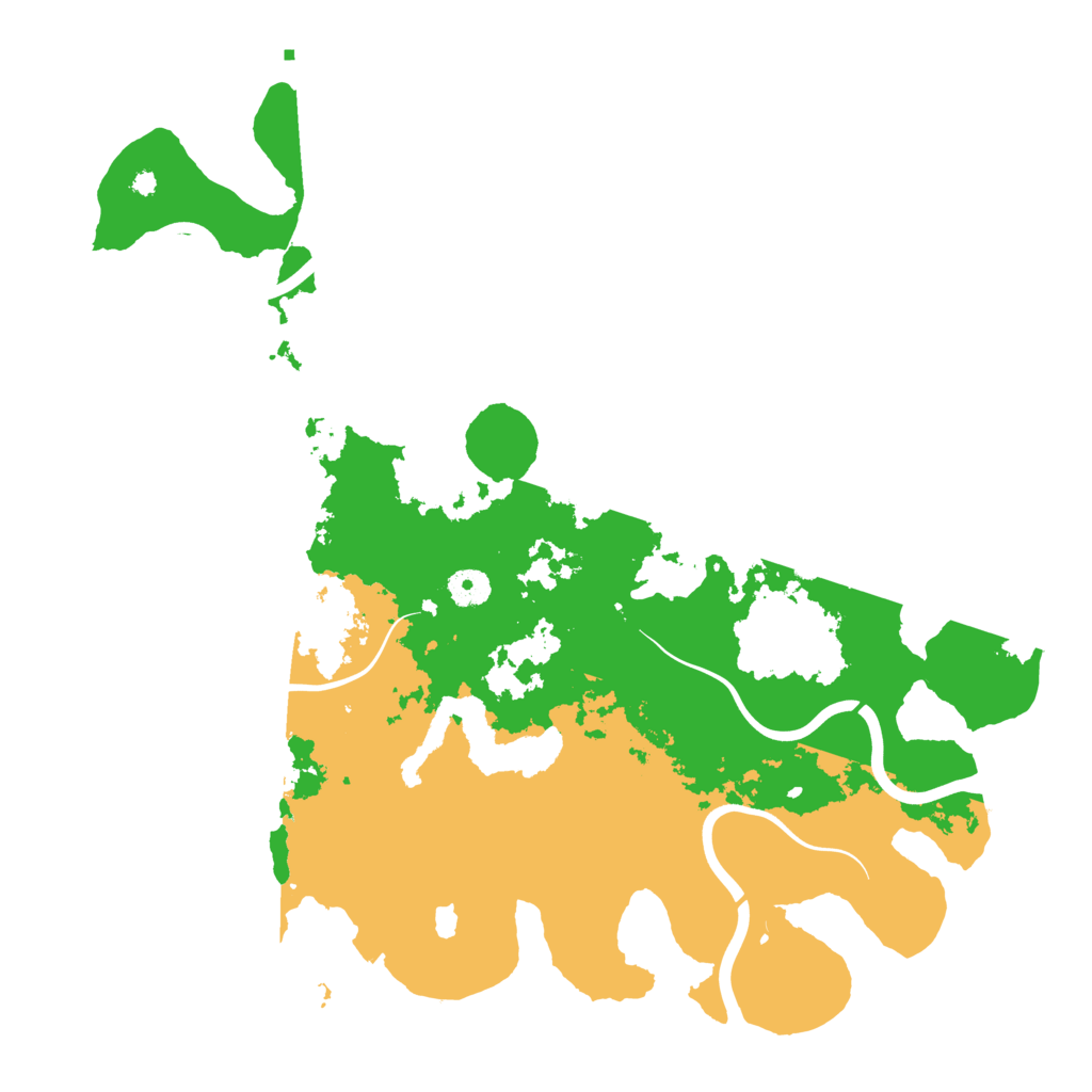 Biome Rust Map: Procedural Map, Size: 4096, Seed: 507417120