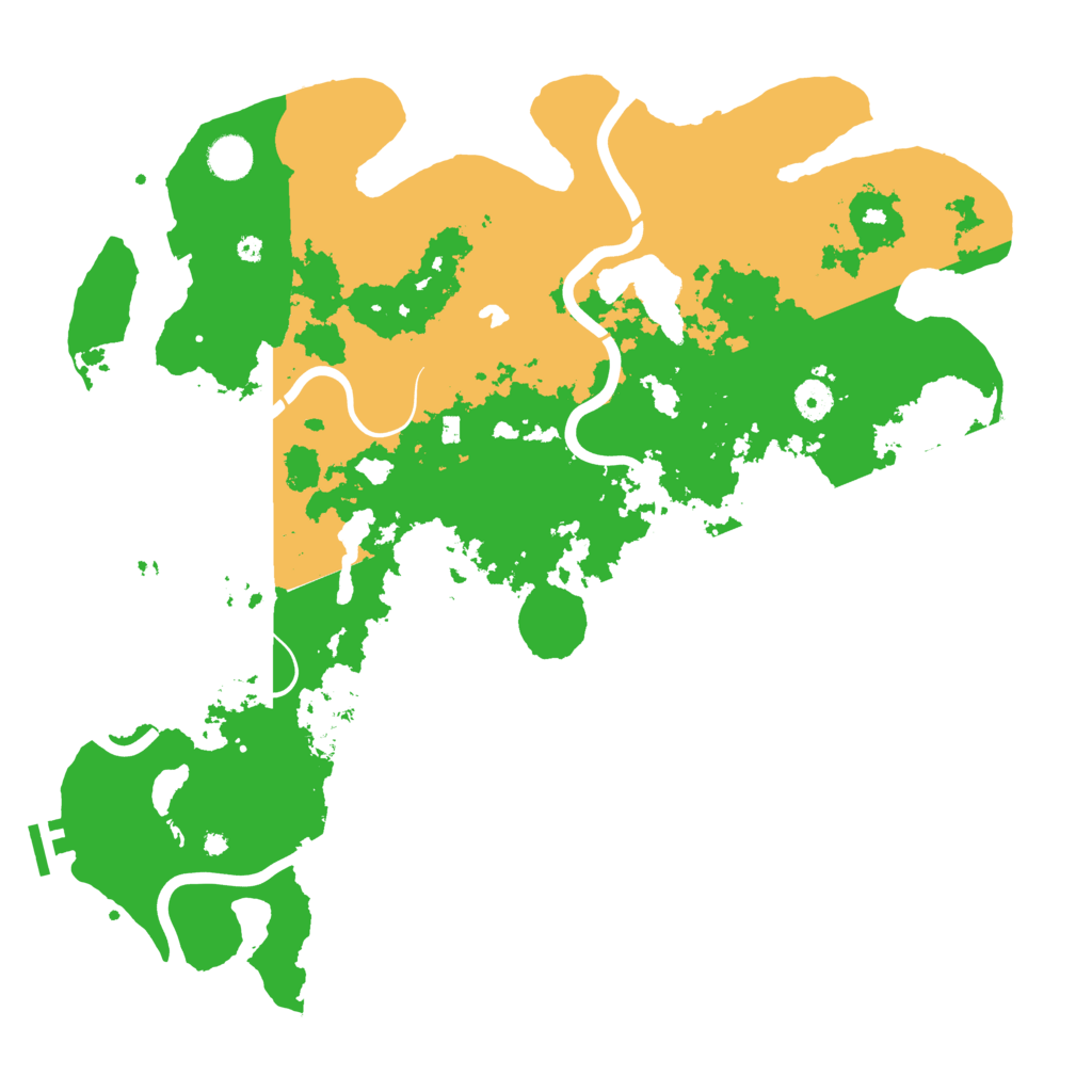 Biome Rust Map: Procedural Map, Size: 4250, Seed: 923645