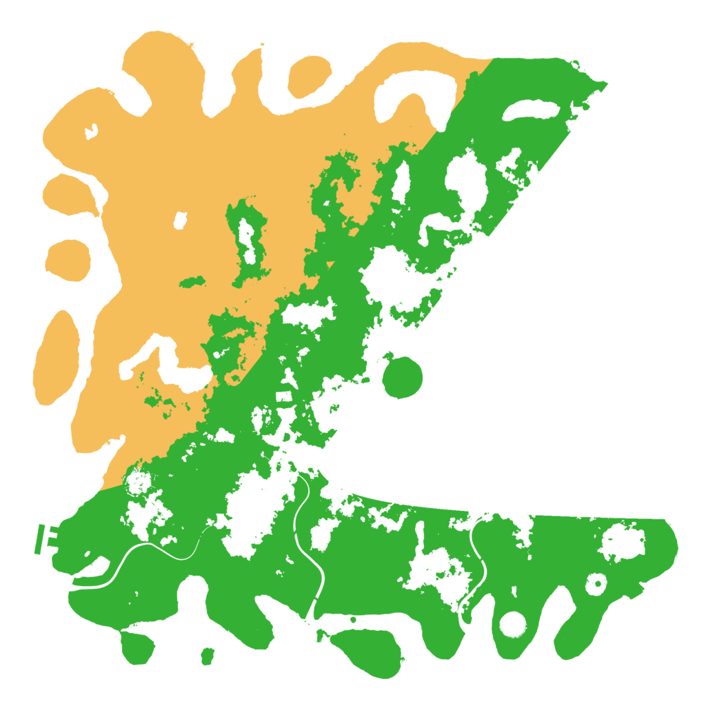 Biome Rust Map: Procedural Map, Size: 4750, Seed: 930682342