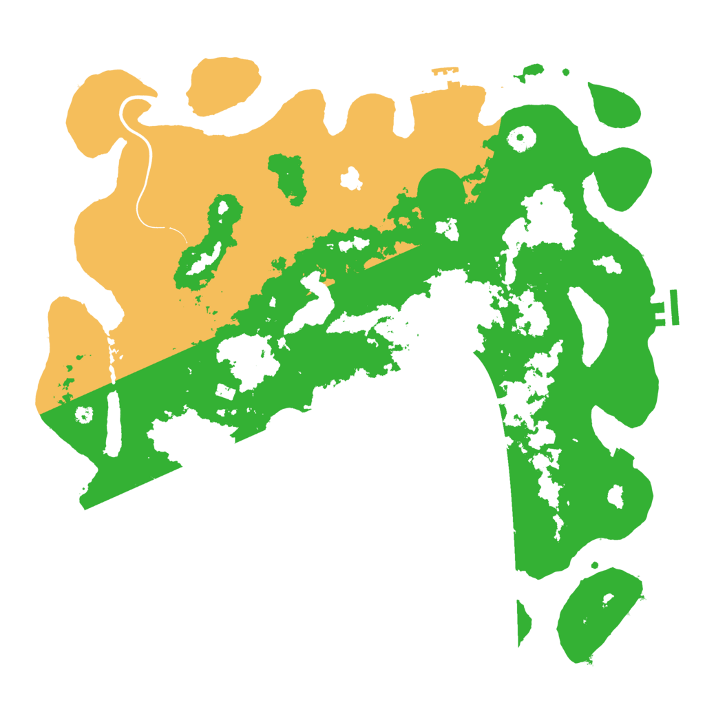 Biome Rust Map: Procedural Map, Size: 4000, Seed: 866034999