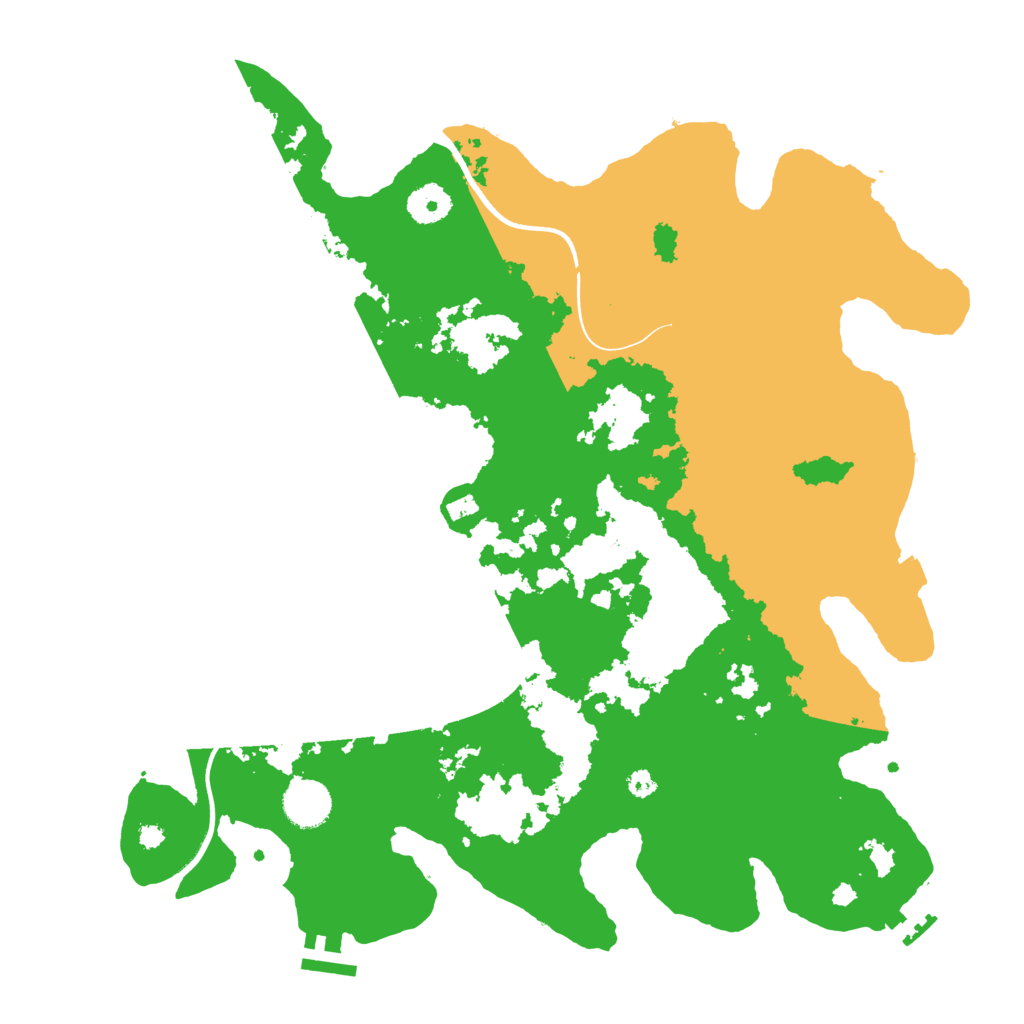 Biome Rust Map: Procedural Map, Size: 3750, Seed: 400579