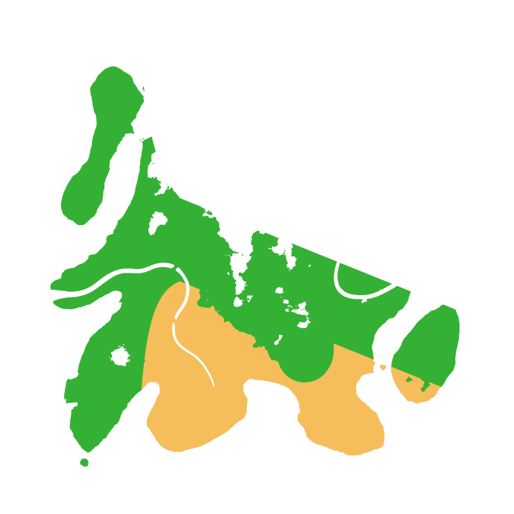 Biome Rust Map: Procedural Map, Size: 2500, Seed: 1941084689