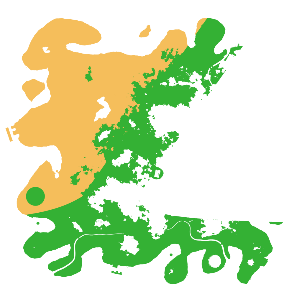Biome Rust Map: Procedural Map, Size: 4250, Seed: 1582671985