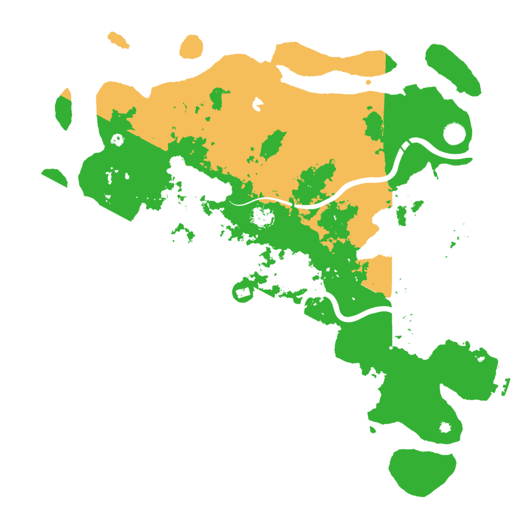 Biome Rust Map: Procedural Map, Size: 4250, Seed: 2004317939