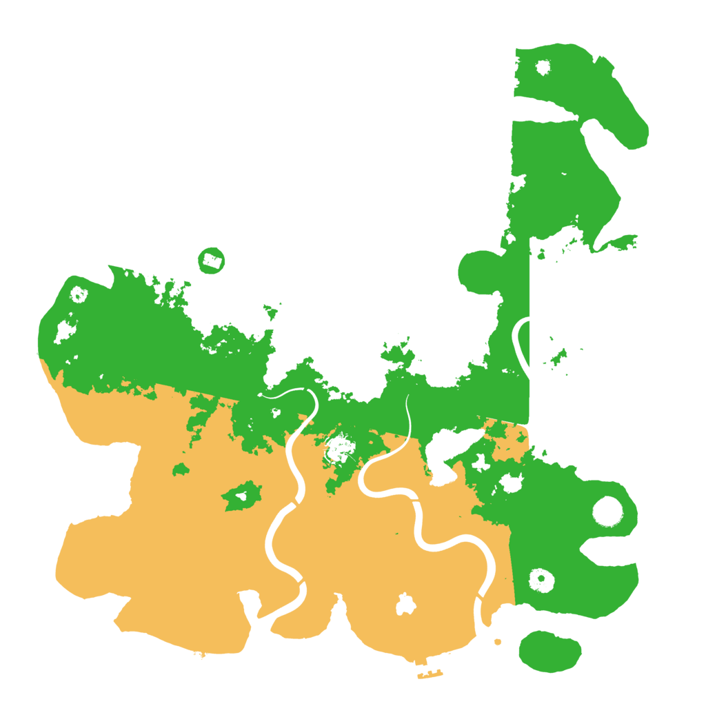 Biome Rust Map: Procedural Map, Size: 4250, Seed: 1155611685