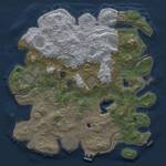 Thumbnail Rust Map: Procedural Map, Size: 4250, Seed: 1155611685, 17 Monuments
