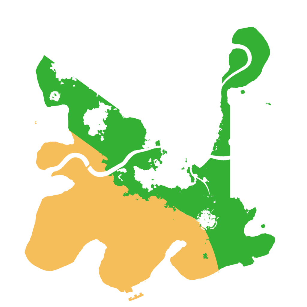 Biome Rust Map: Procedural Map, Size: 3000, Seed: 806473626