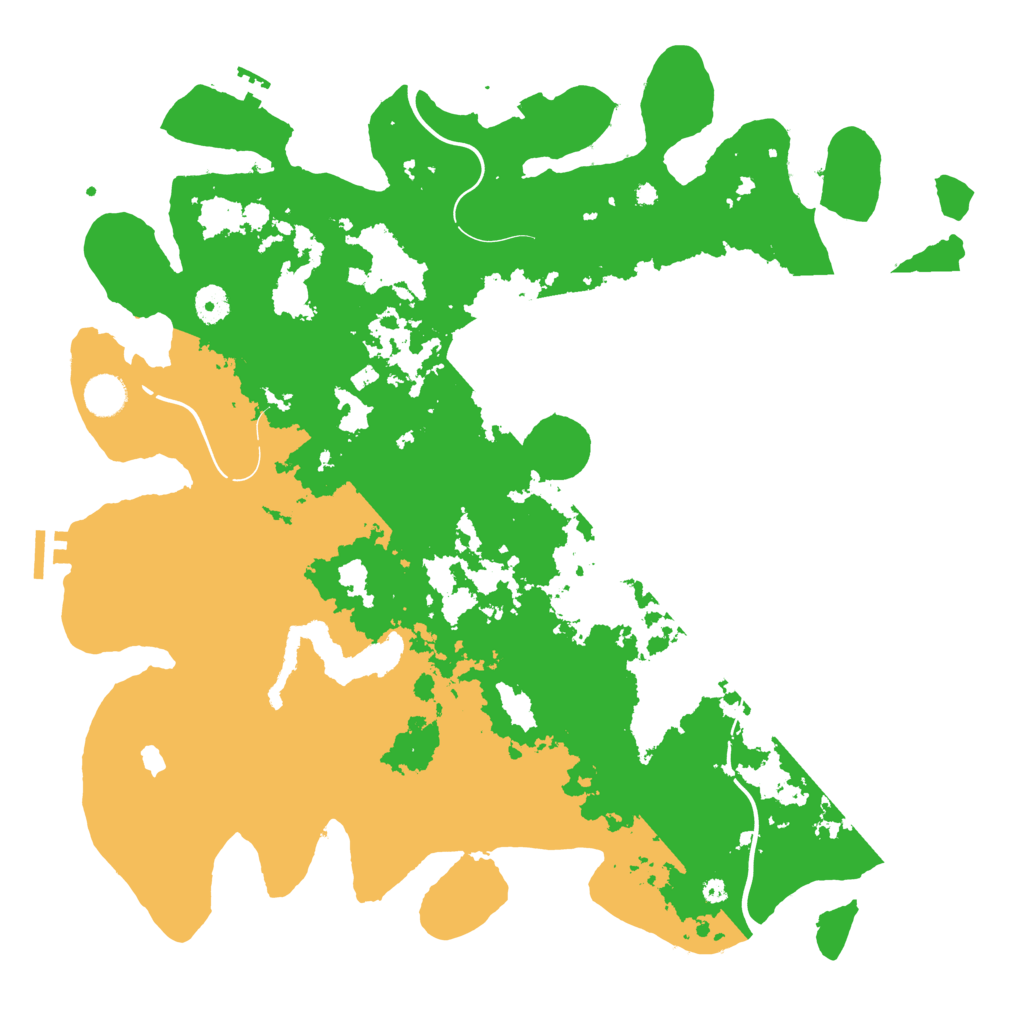 Biome Rust Map: Procedural Map, Size: 4250, Seed: 1976544325