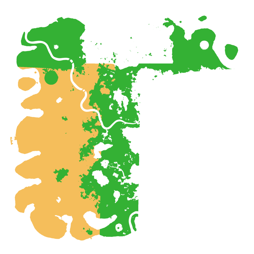Biome Rust Map: Procedural Map, Size: 5000, Seed: 501973647