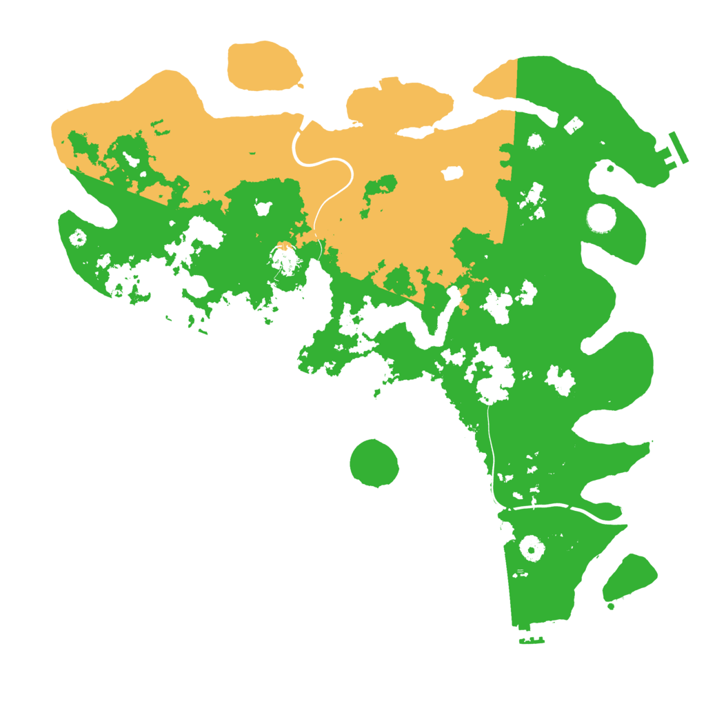 Biome Rust Map: Procedural Map, Size: 4250, Seed: 108464051