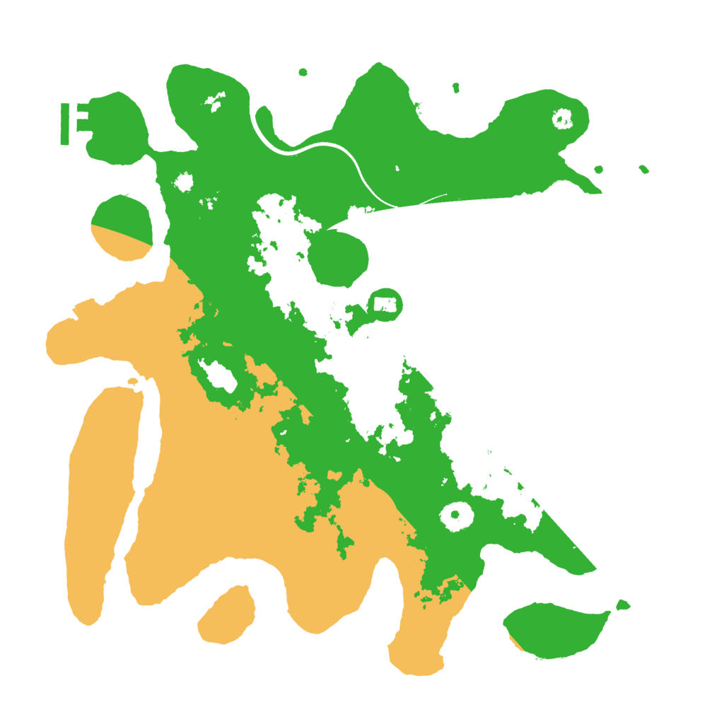 Biome Rust Map: Procedural Map, Size: 3500, Seed: 1697217115
