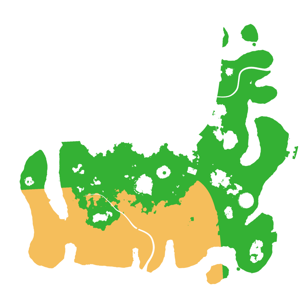 Biome Rust Map: Procedural Map, Size: 3500, Seed: 2127838044