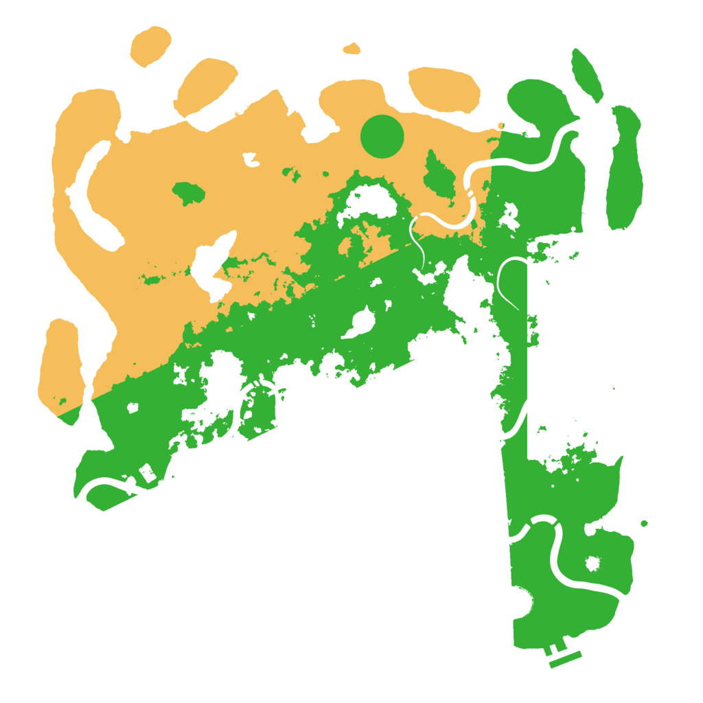 Biome Rust Map: Procedural Map, Size: 4250, Seed: 2126074070