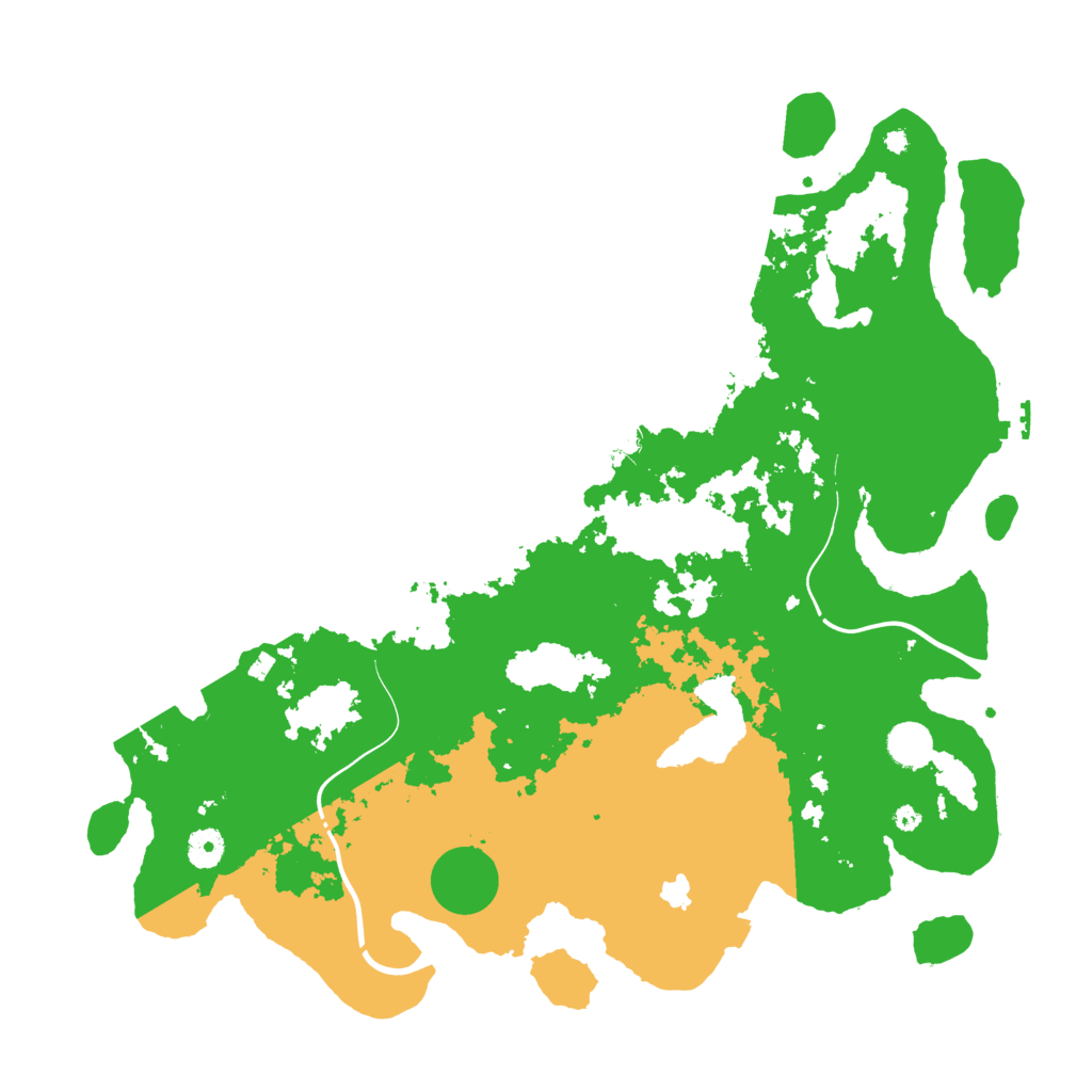 Biome Rust Map: Procedural Map, Size: 4250, Seed: 1051269790