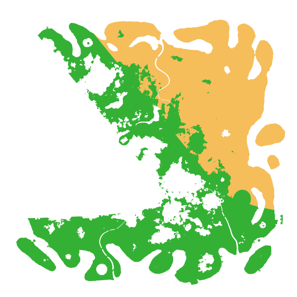 Biome Rust Map: Procedural Map, Size: 4750, Seed: 333016302