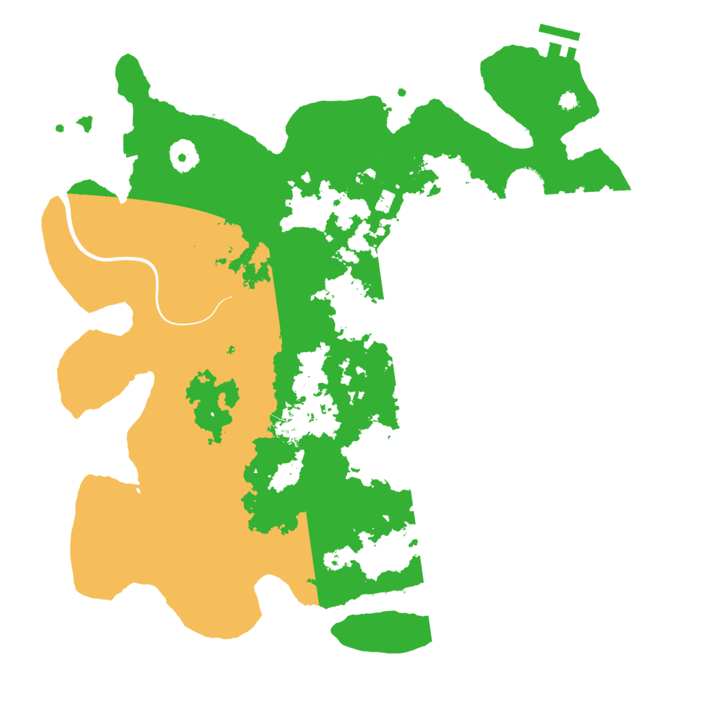 Biome Rust Map: Procedural Map, Size: 3500, Seed: 1124834123