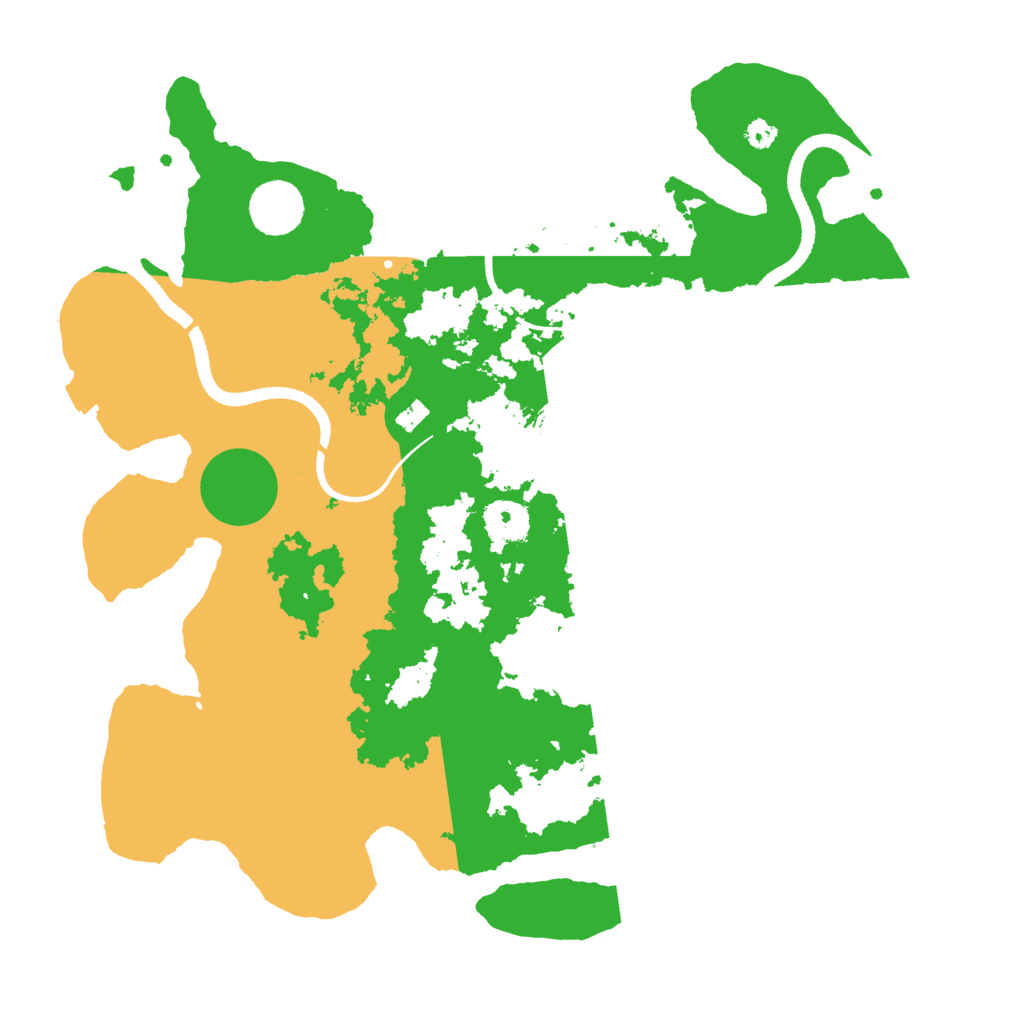 Biome Rust Map: Procedural Map, Size: 3500, Seed: 1124834123